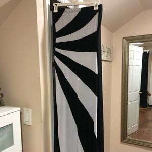 Floor length dress size M